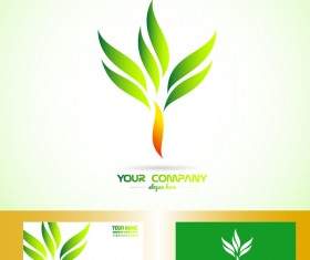 green treeshapes logo vector