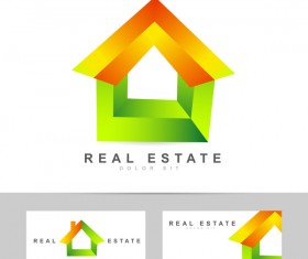 real estate house vector