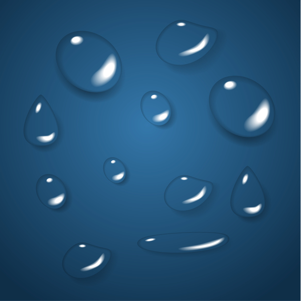 water drops background vector