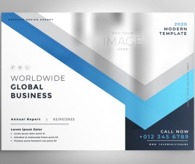 2020 modern business template vectors 06