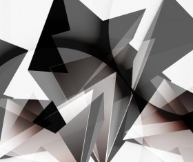3D polygonal modern vector background