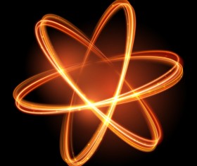 Abstract light effect background illustration vector 01