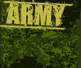 Army background grunge vector