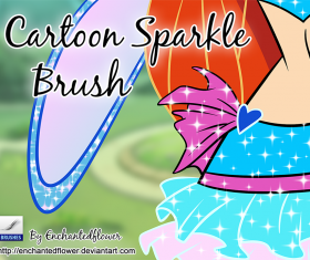 Believix Cartoon Sparkle photoshop brushes
