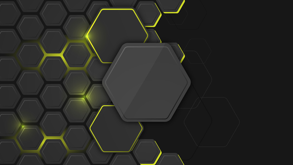 Black hexagon carbon fiber background vectors 02