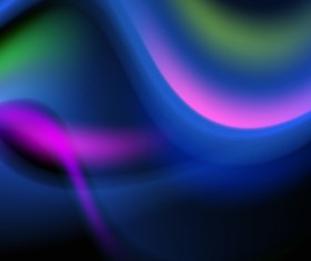 Blue blurs abstract background vector