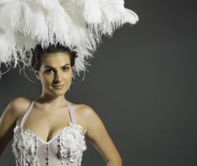 Brazilian Samba Dance Beauty Stock Photo