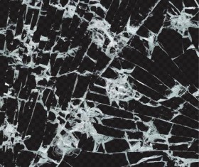 Broken glass effect vector material 01