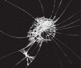 Broken glass effect vector material 02