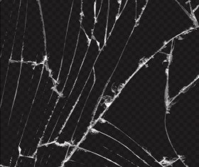 Broken glass effect vector material 04