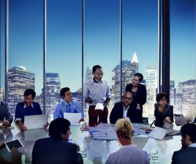 Business seminar Stock Photo 02