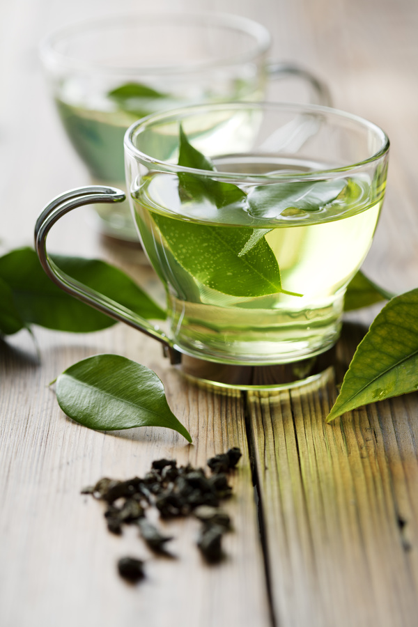 China Green tea Stock Photo 01