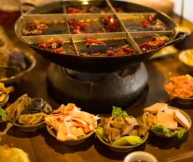 China delicious hot pot Stock Photo