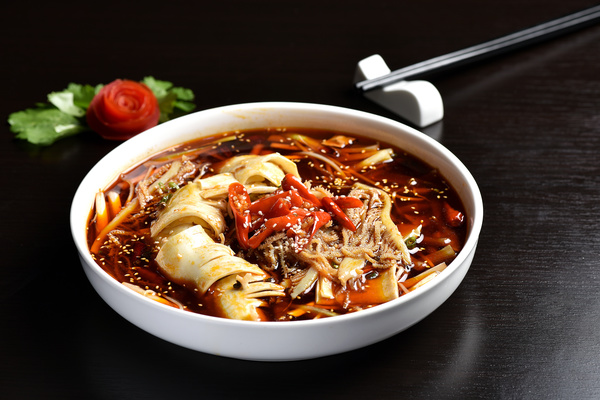 China delicious spicy Sichuan cuisine Stock Photo 01