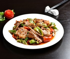 China delicious spicy Sichuan cuisine Stock Photo 03