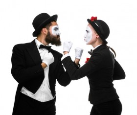 Clown show Stock Photo 01