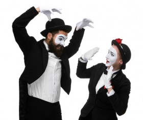 Clown show Stock Photo 02