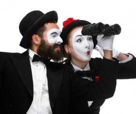 Clown show Stock Photo 03
