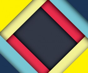 Colored Layered modern background vector 01