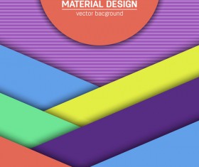 Colored Layered modern background vector 02