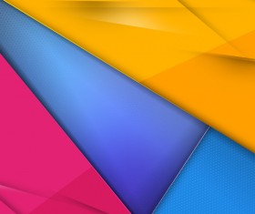 Colored geometry polygonal background vectors
