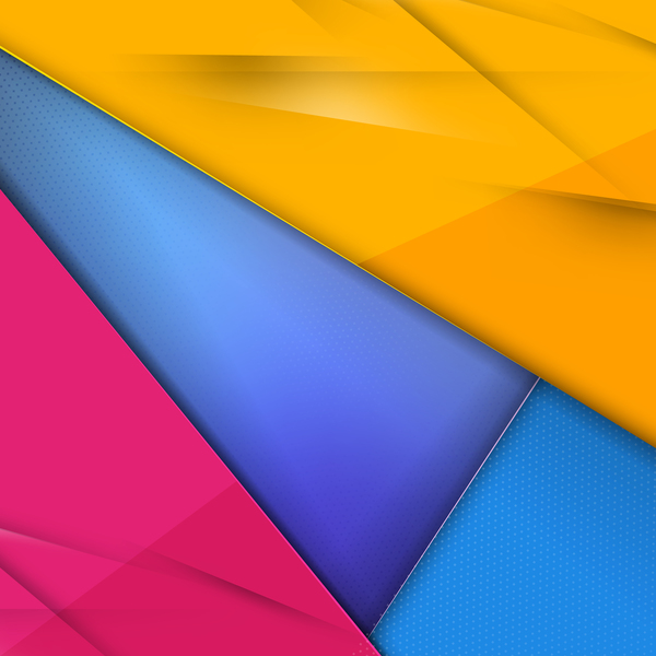 Colored geometry polygonal background vectors