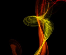 Colored smoke abstract vector