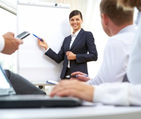 Commercial Market Share Conference Stock Photo 03