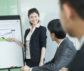 Commercial Market Share Conference Stock Photo 04