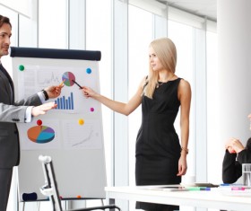 Commercial Market Share Conference Stock Photo 06