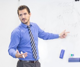 Commercial Market Share Conference Stock Photo 08