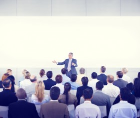 Company Annual Meeting Stock Photo