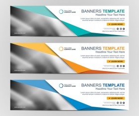 Company banners template creative vectors 01