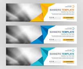 Company banners template creative vectors 04