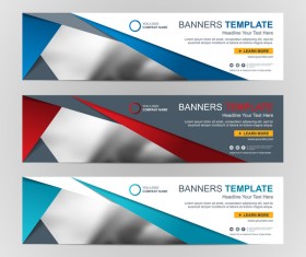 Company banners template creative vectors 05