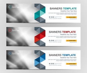 Company banners template creative vectors 06