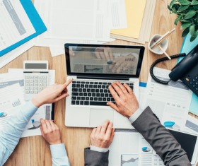 Corporate business desktop Stock Photo 01