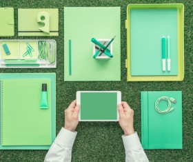 Corporate business desktop Stock Photo 04