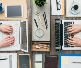 Corporate business desktop Stock Photo 06