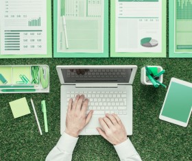 Corporate business desktop Stock Photo 09