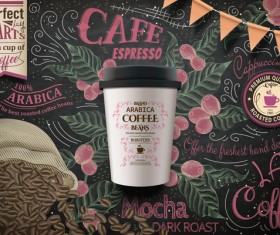 Creative coffee poster template vectors 05