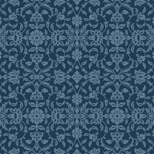 Decor ornate pattern seamless vectors 08