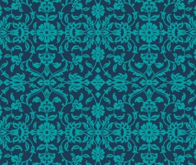 Decor ornate pattern seamless vectors 10