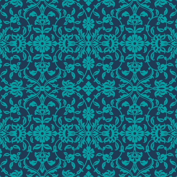 Decor ornate pattern seamless vectors 10