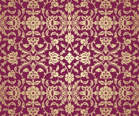 Decor ornate pattern seamless vectors 12
