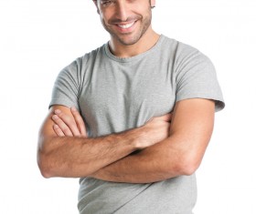 Different styles of handsome men Stock Photo 01