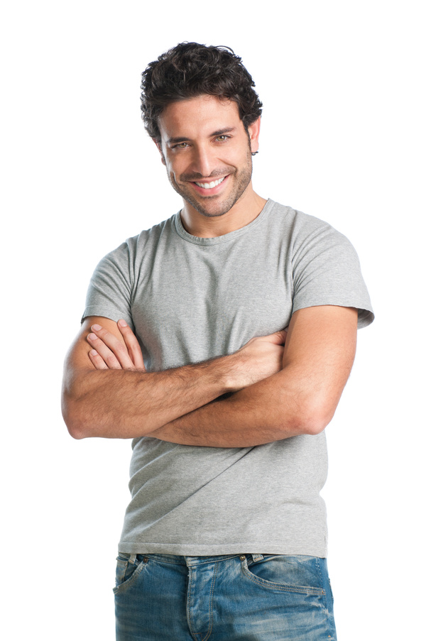 Different styles of handsome men Stock Photo 01