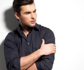 Different styles of handsome men Stock Photo 13