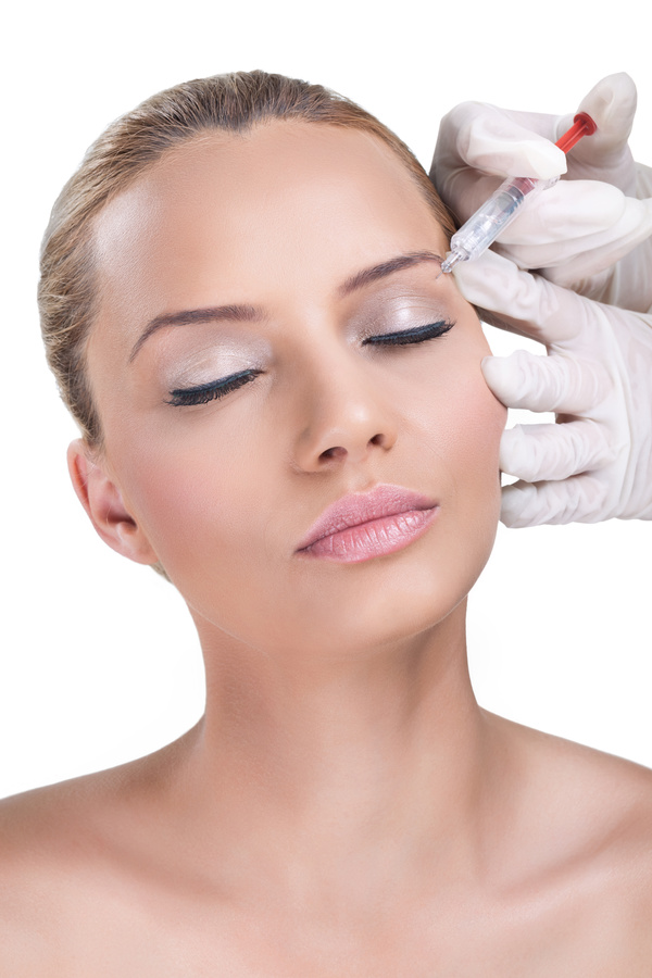 Eye Beauty Botox Injection Stock Photo 02