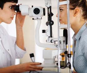 Eye optometrist Stock Photo 01